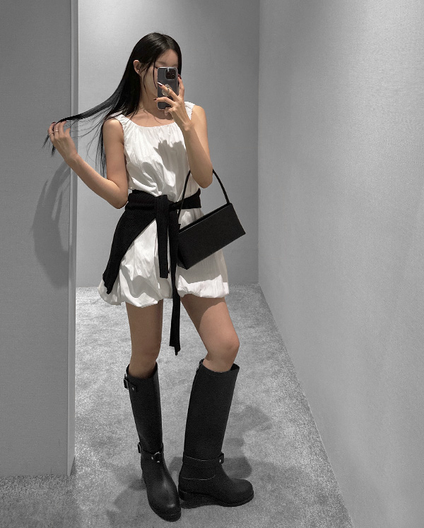 모어 벌룬 원피스