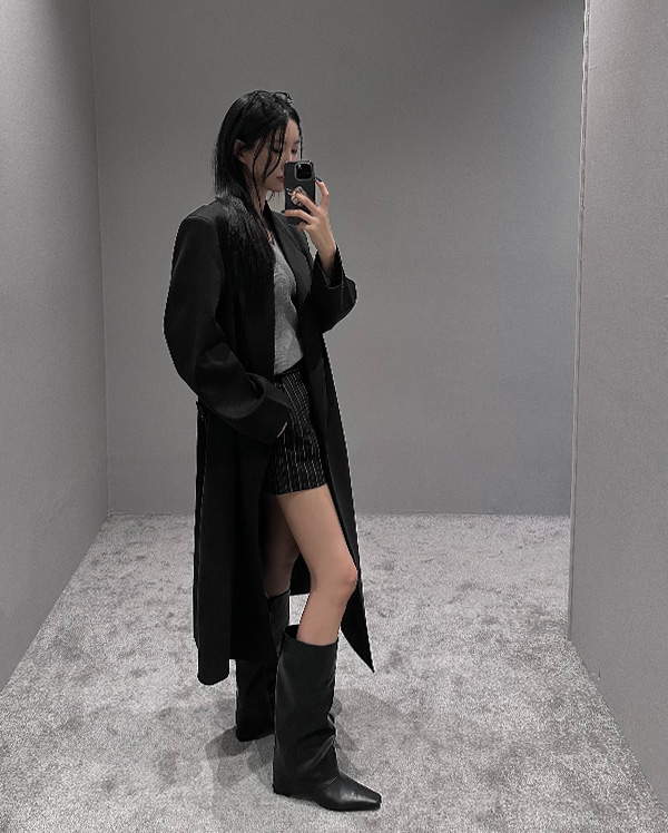 로커 롱 스트레이트 자켓