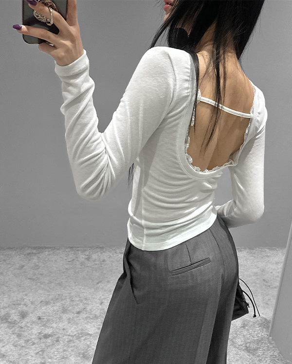 가니 백리스 티셔츠