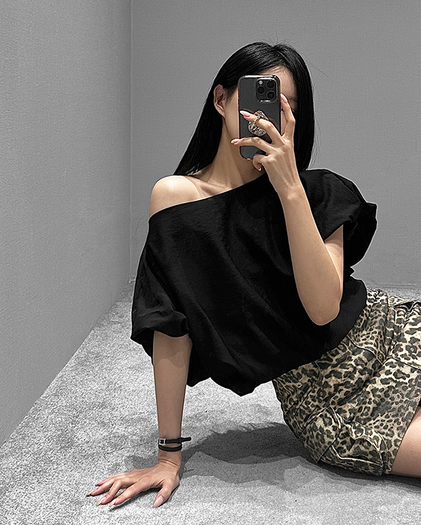 제니 벌룬 블라우스