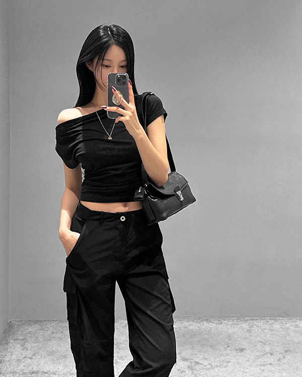 소프트 언발 티셔츠