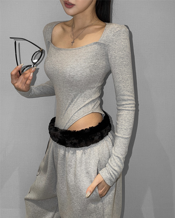 [기모 안감]  세컨스킨 기모 점프 슈트